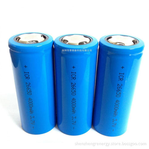 3.7V 4000mAh one lithium ion battery cell